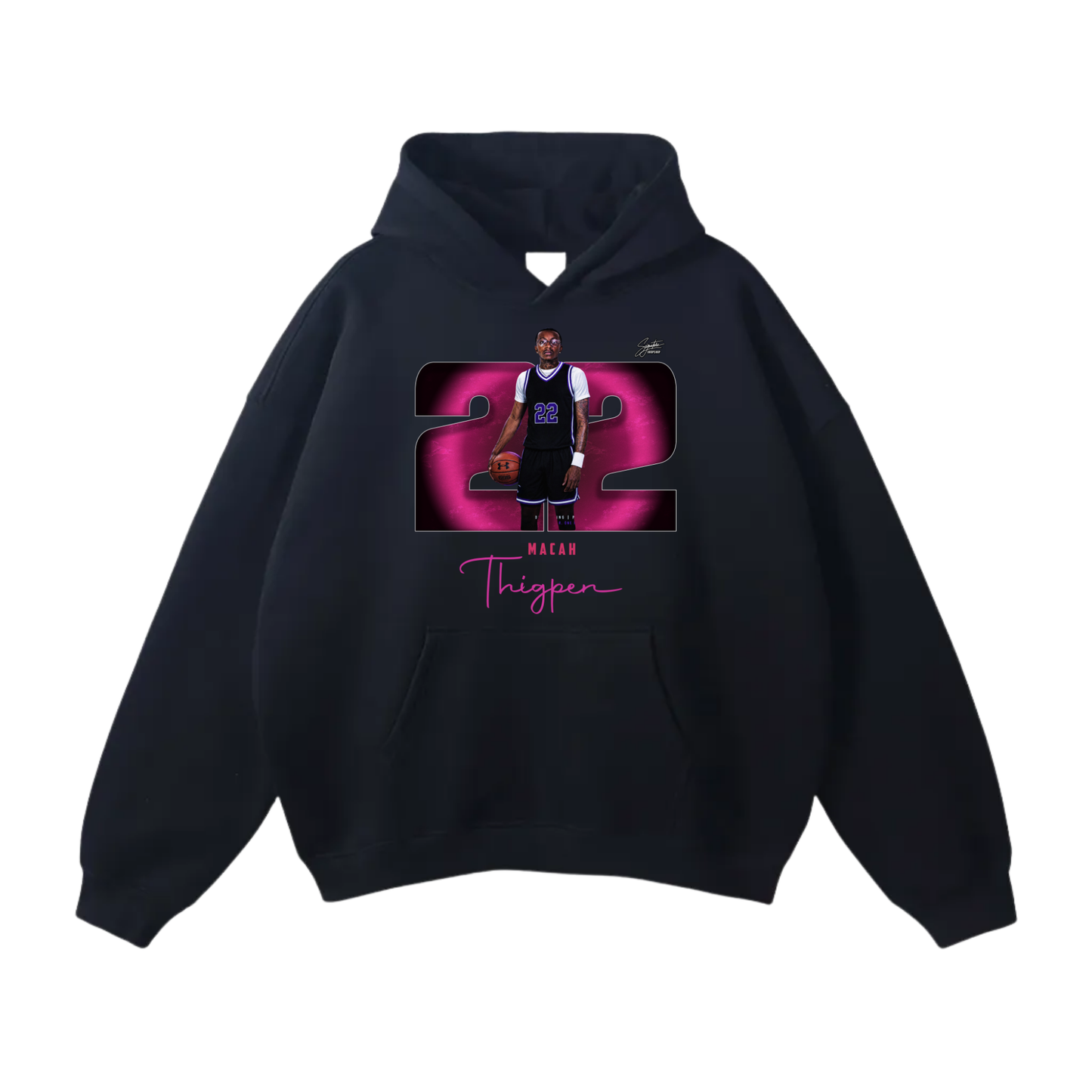 Macah Thigpen Oversize Fleeced Hoodie