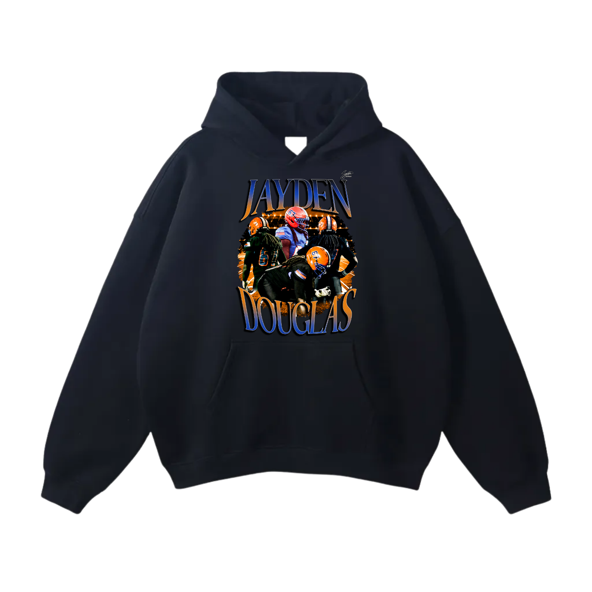 Jayden Douglas Oversize Fleeced Hoodie
