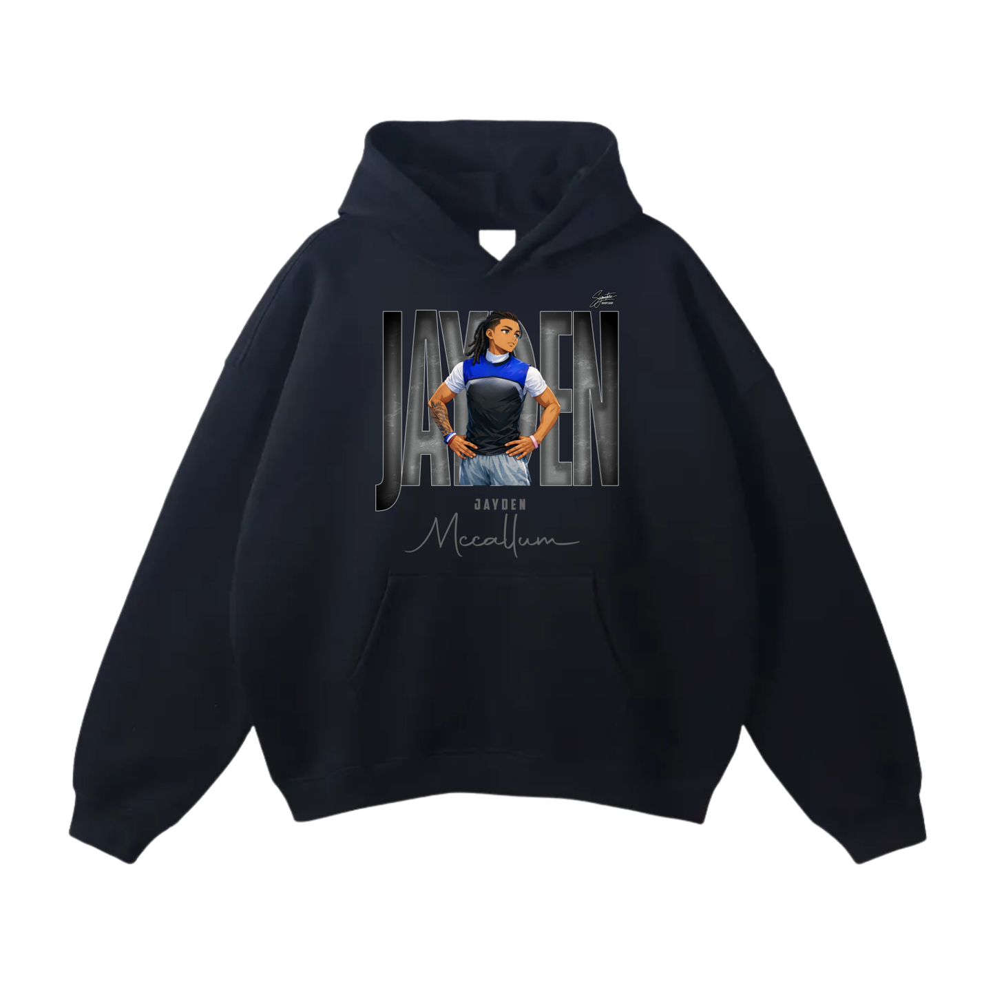 Jayden Mccallum Oversize Fleeced Hoodie