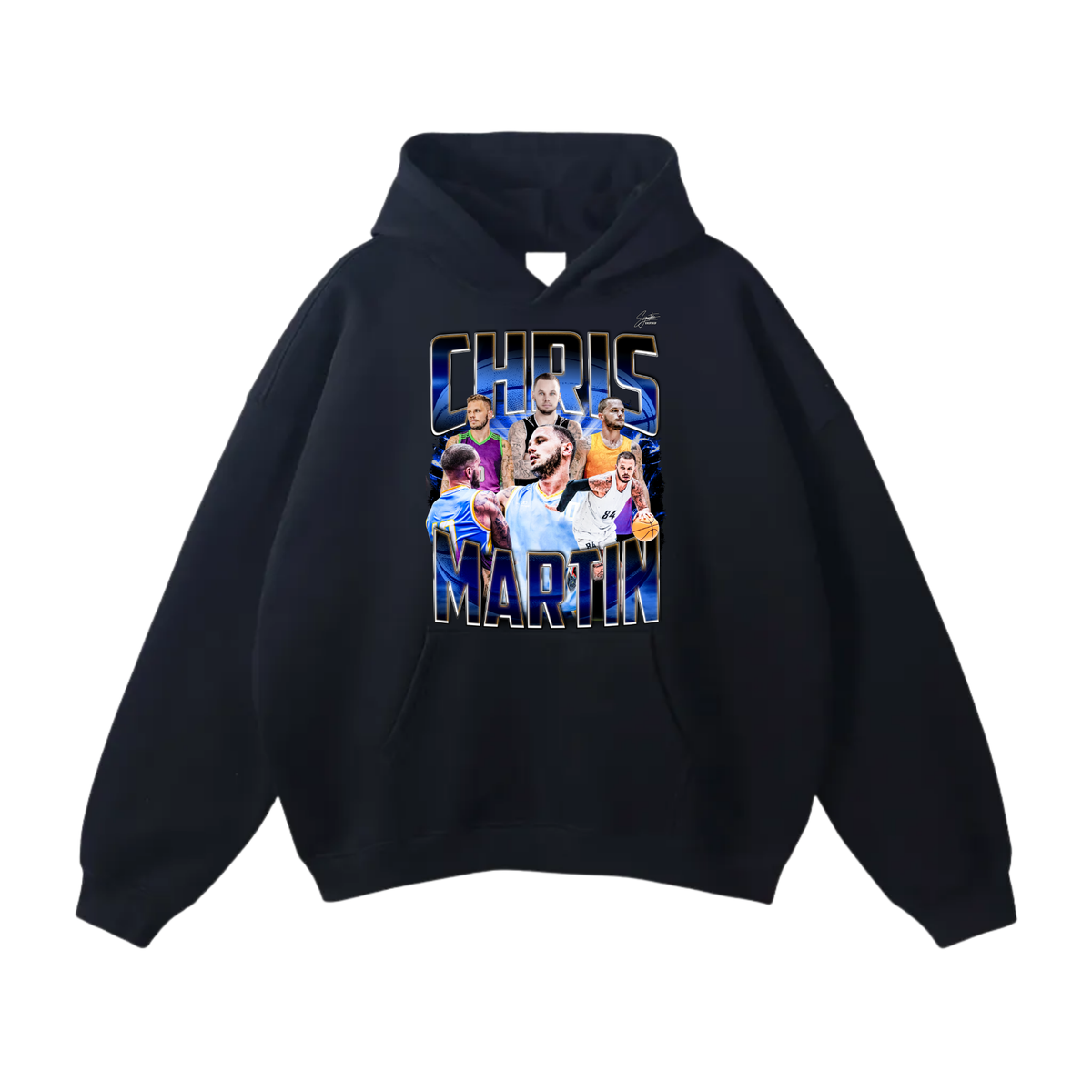 Chris Martin Oversize Fleeced Hoodie