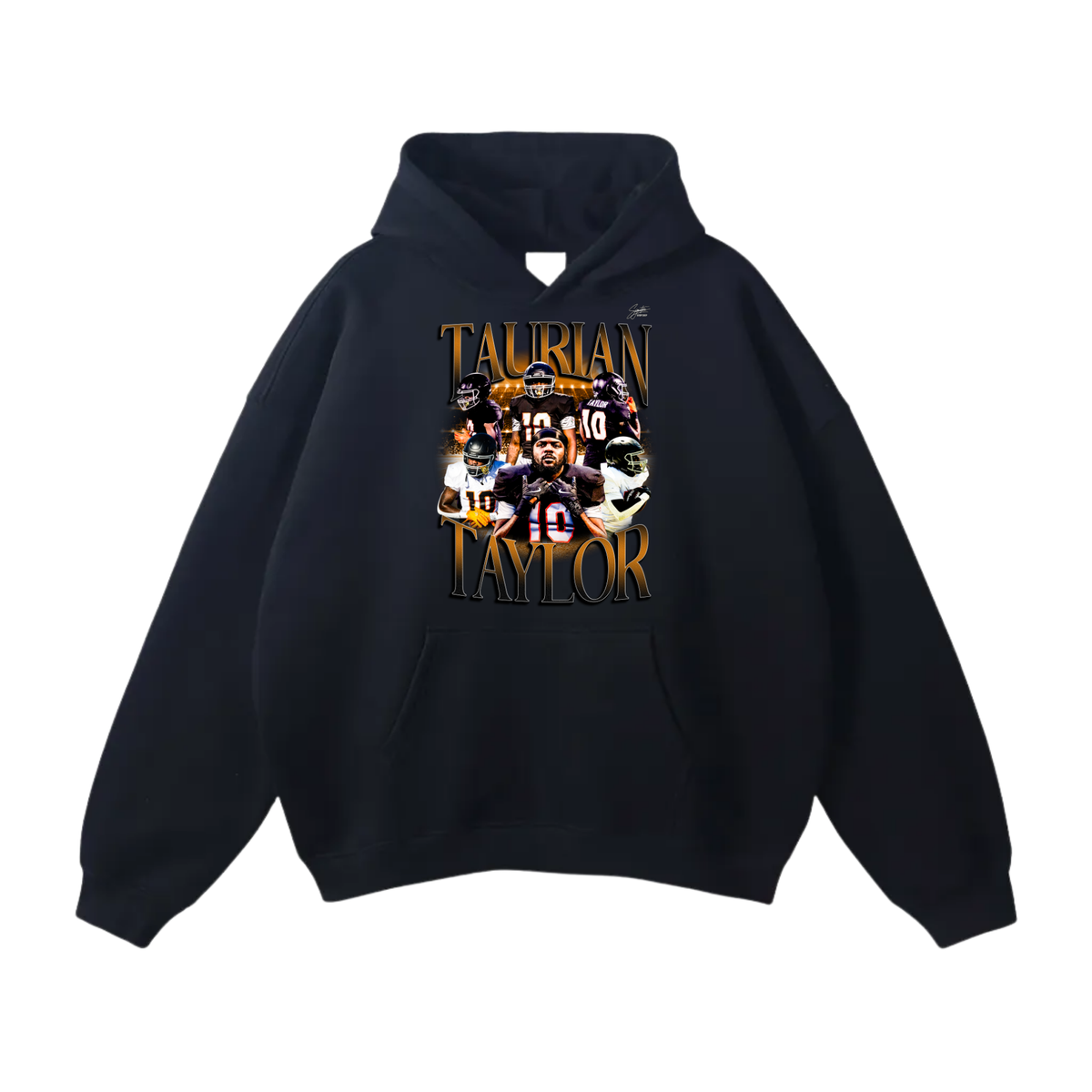 Taurian Taylor Oversize Fleeced Hoodie
