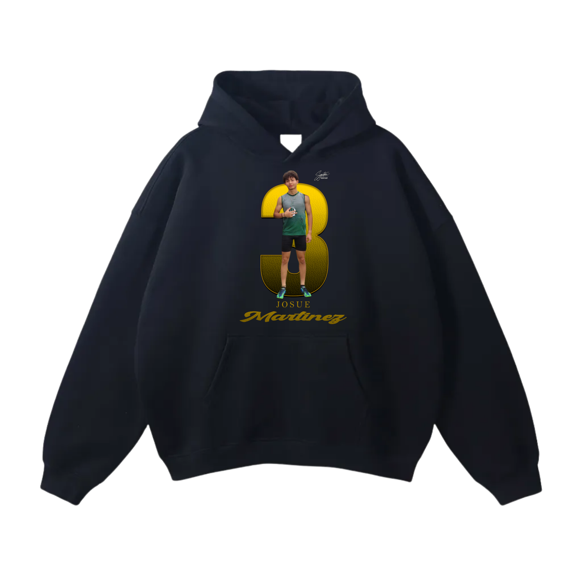 Josue Martinez Oversize Fleeced Hoodie