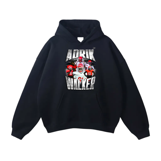 Adrik Walker Oversize Fleeced Hoodie
