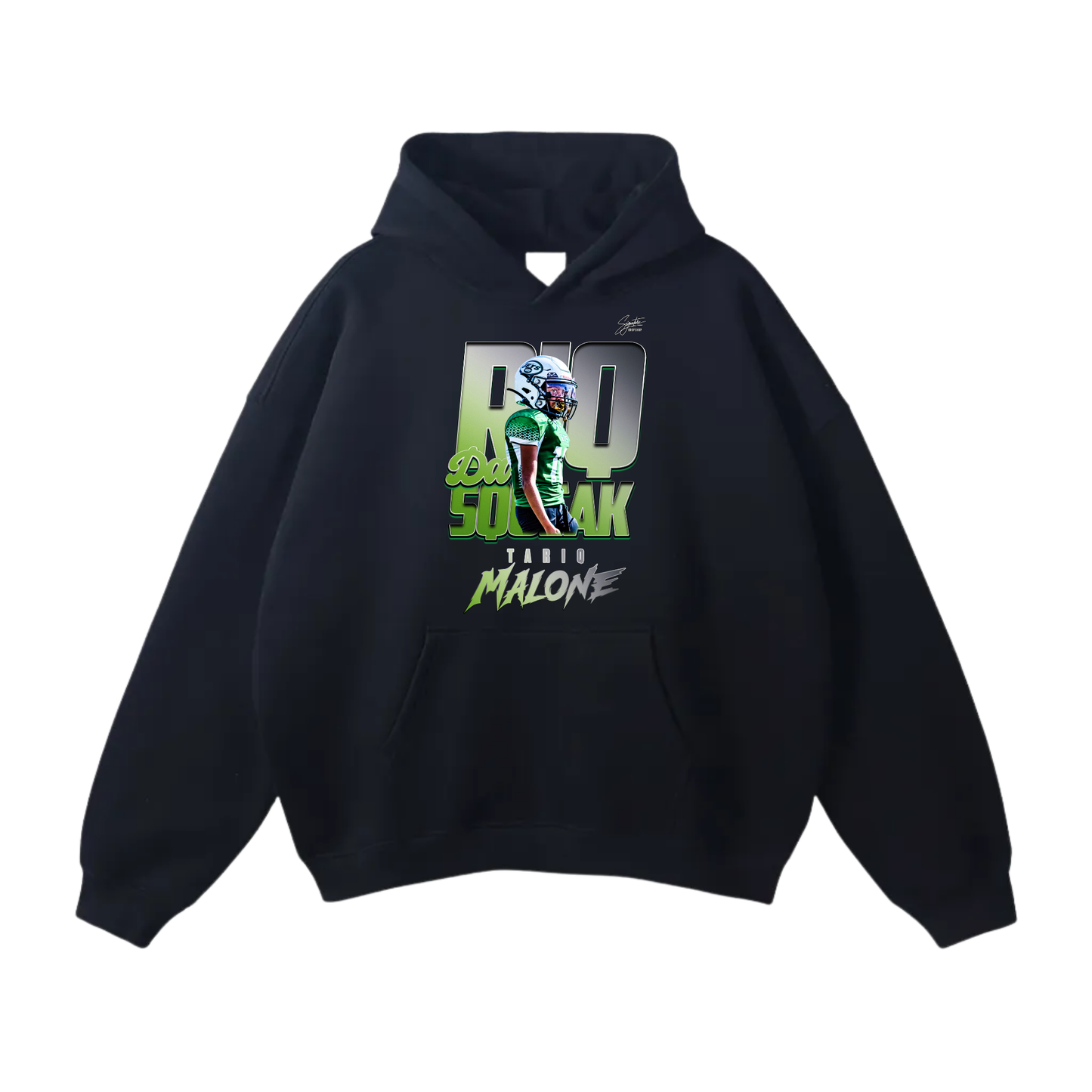 Tariq Malone Oversize Fleeced Hoodie