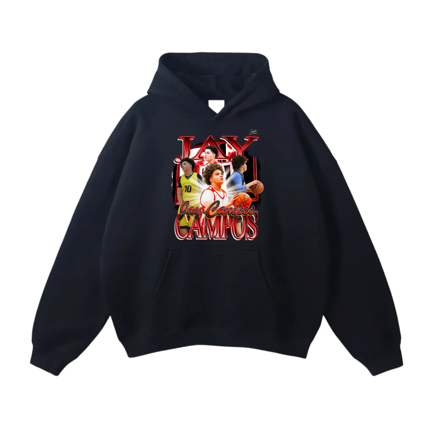 Jay Campos Oversize Fleeced Hoodie