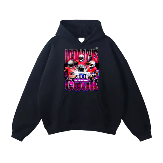 LaDaryus Cook Oversize Fleeced Hoodie
