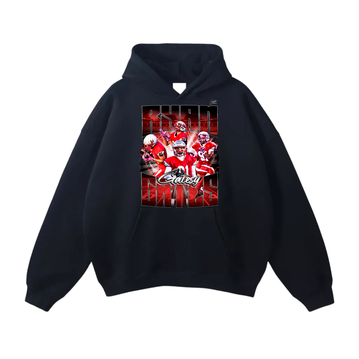 Ryan Gates Oversize Fleeced Hoodie