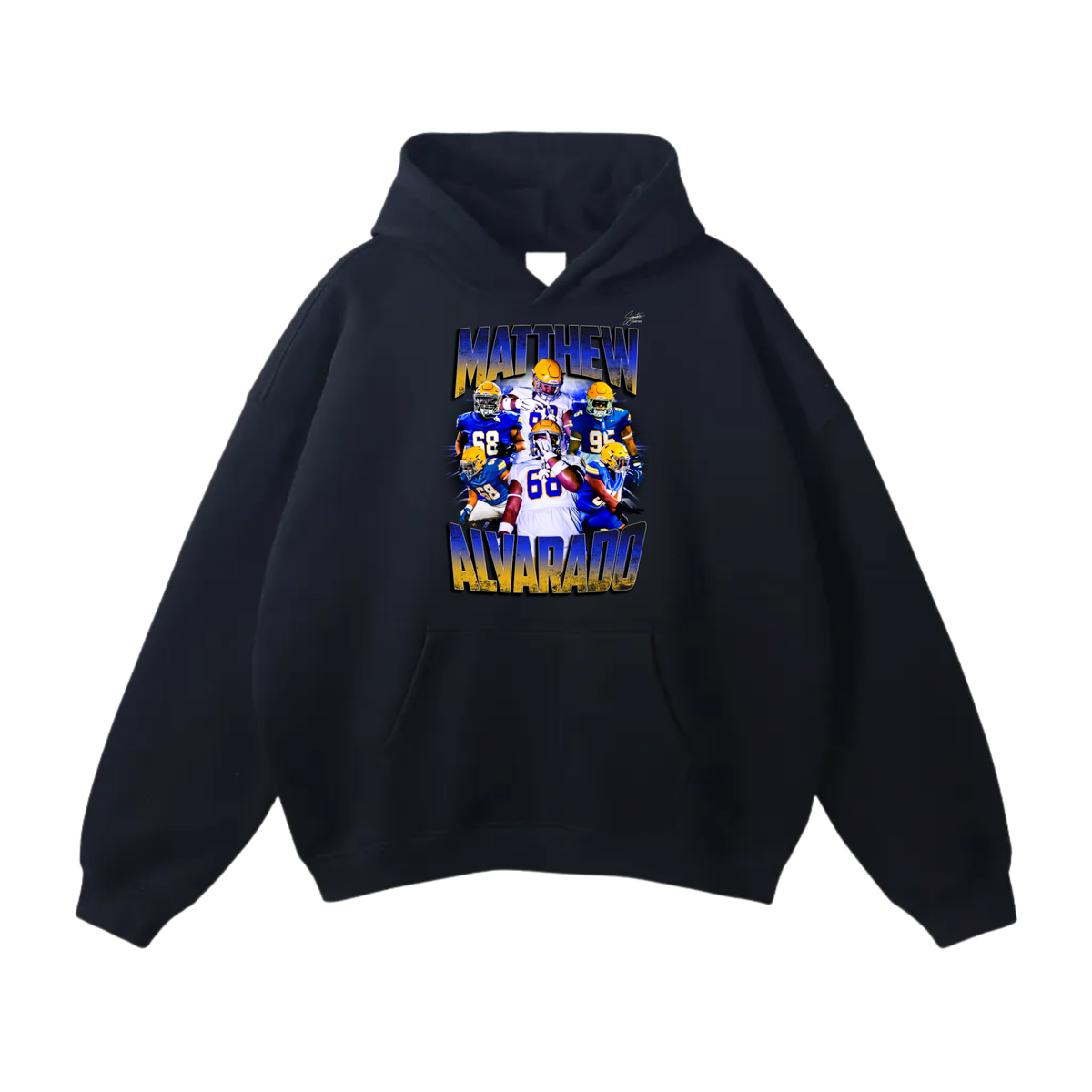 Matthew Alvarado Oversize Fleeced Hoodie