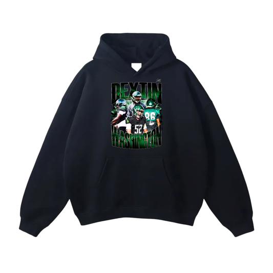 Dextin Washington Oversize Fleeced Hoodie