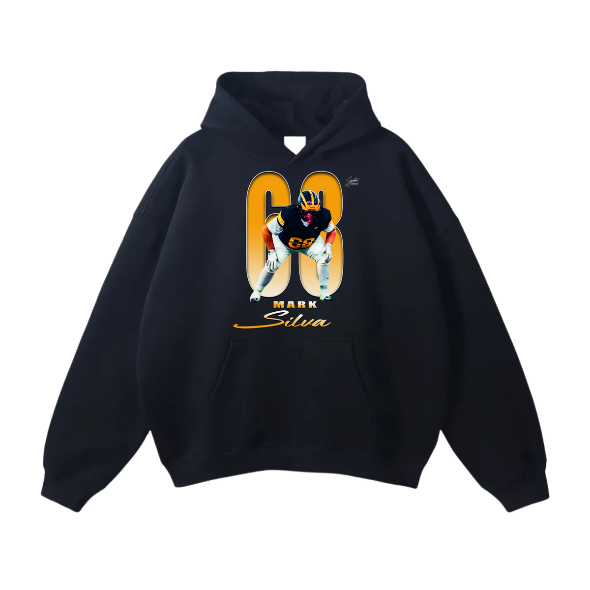 Mark Silva Oversize Fleeced Hoodie