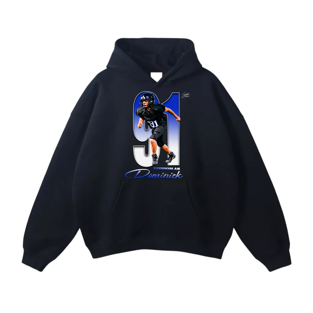 Georkhilan Dominick Oversize Fleeced Hoodie