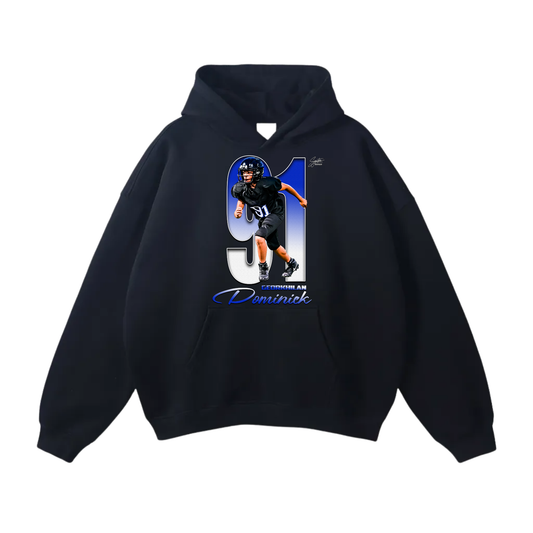 Georkhilan Dominick Oversize Fleeced Hoodie