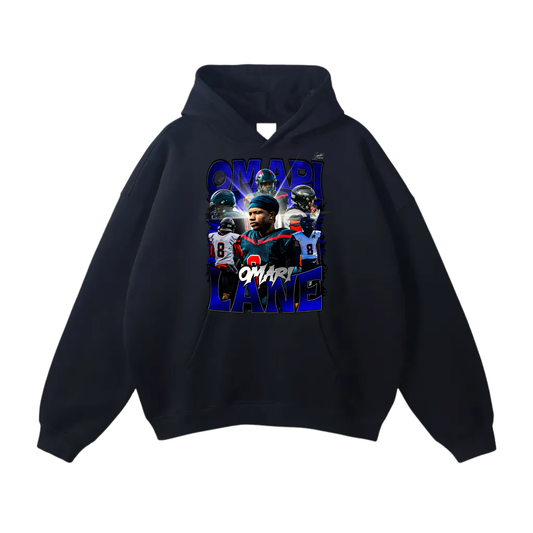 Omari Lane Oversize Fleeced Hoodie