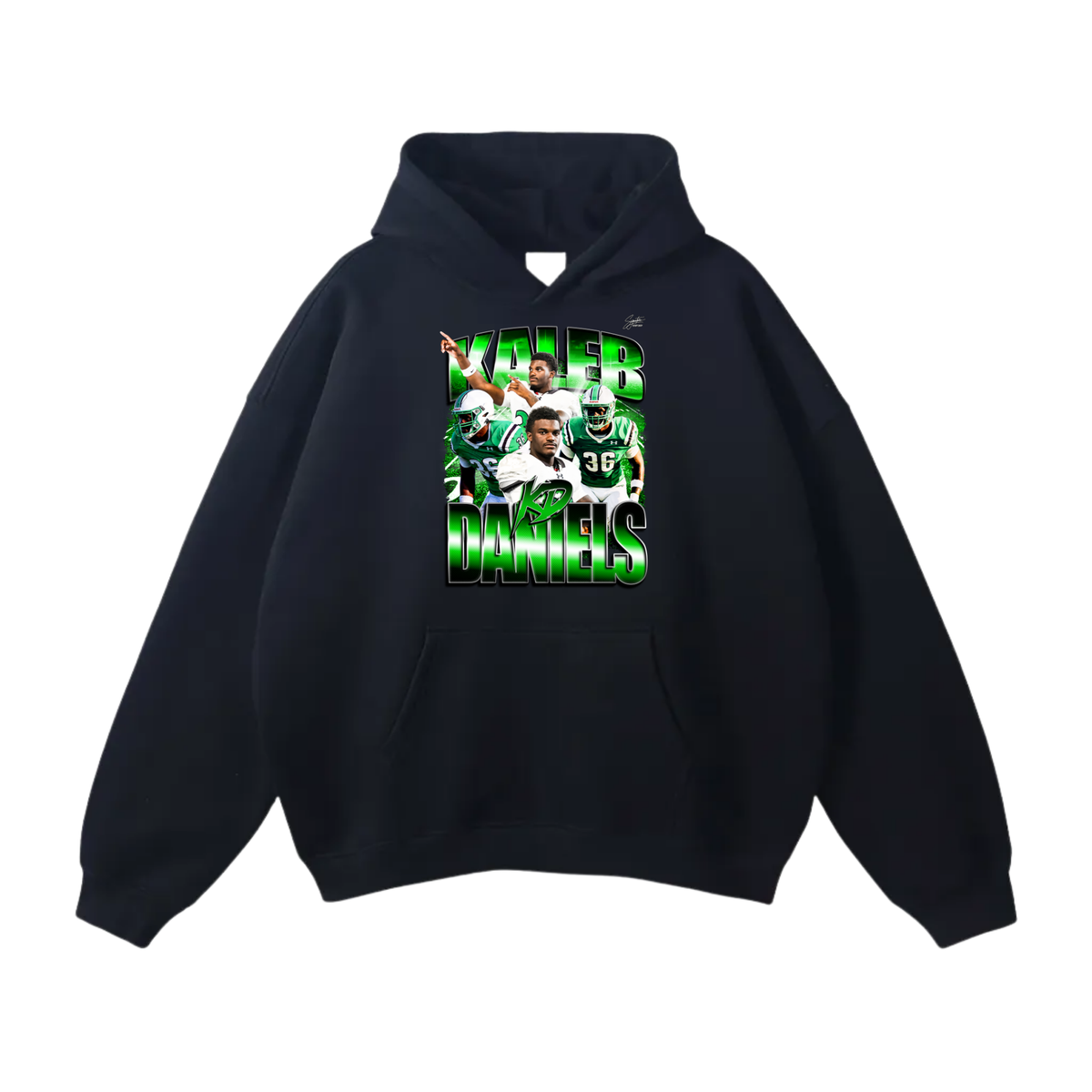 Kaleb Daniels Oversize Fleeced Hoodie