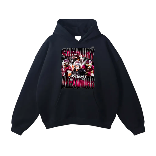 SaMaury Alexandrr Oversize Fleeced Hoodie