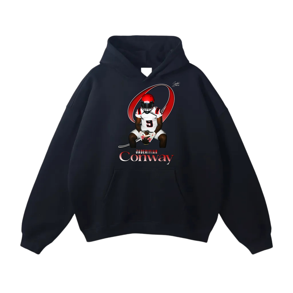 Jaderiyian Conway Oversize Fleeced Hoodie