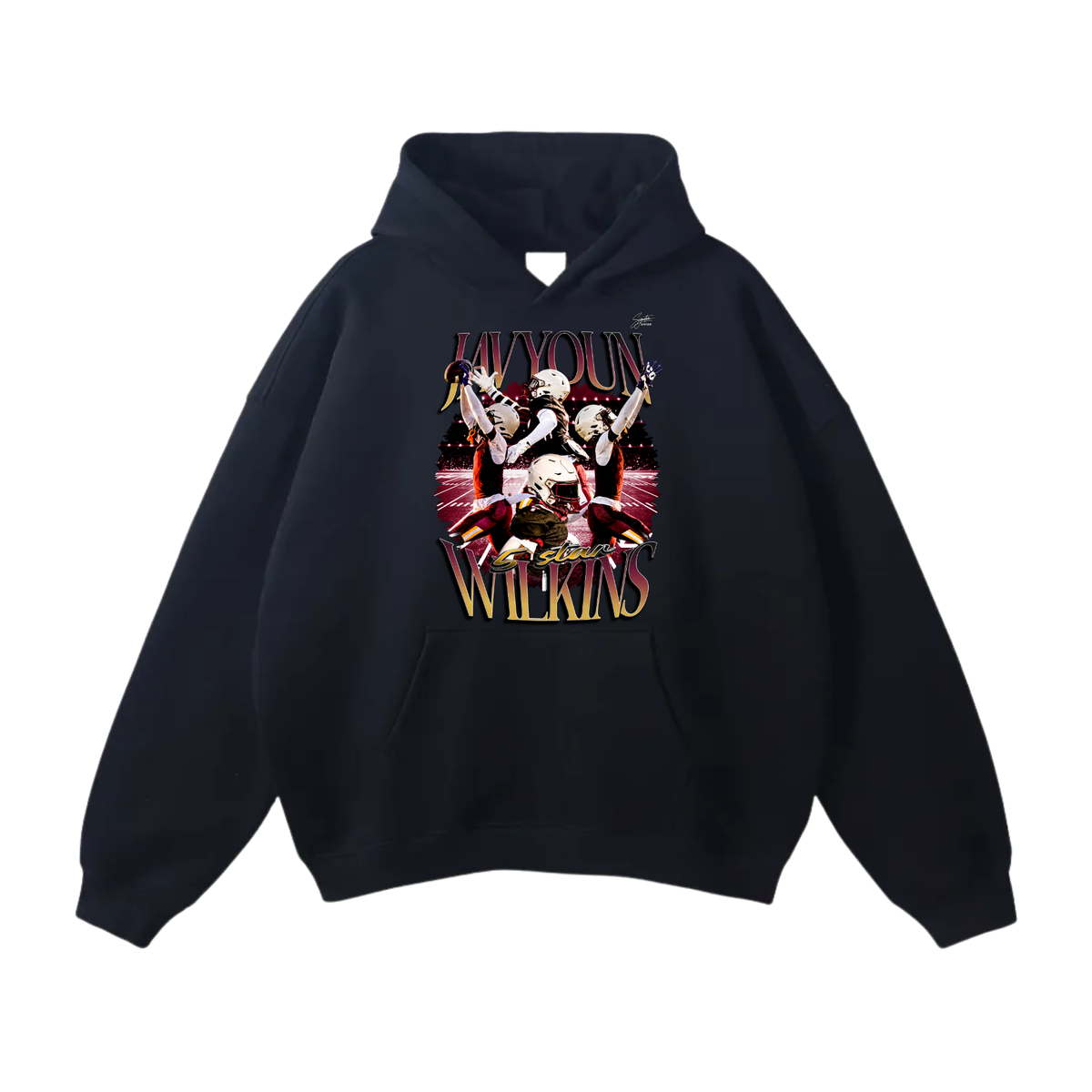 Javyoun Wilkins Oversize Fleeced Hoodie