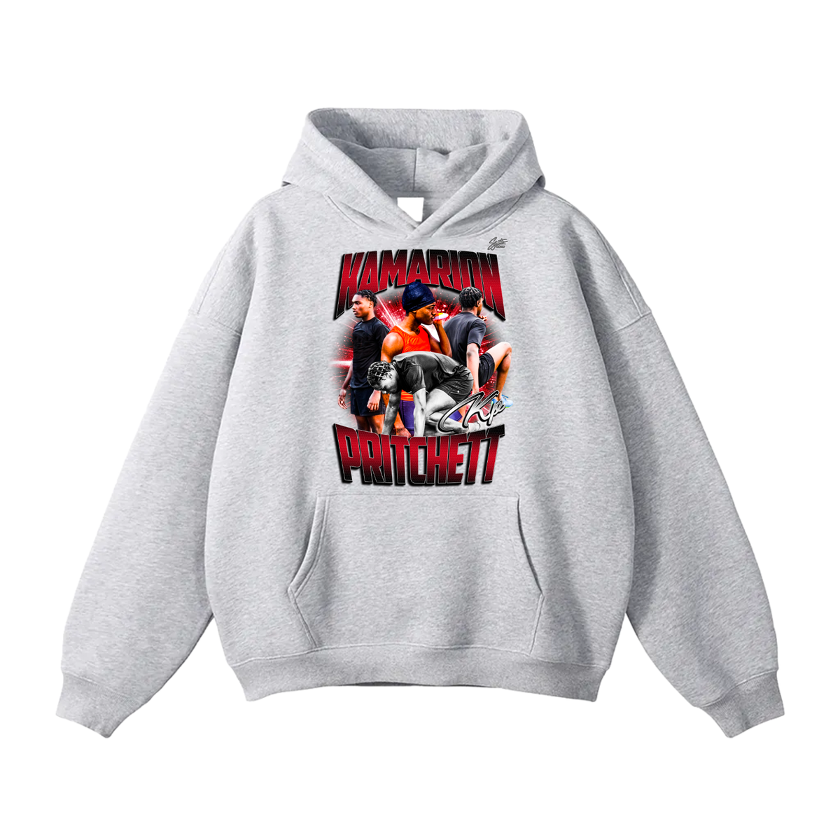 Kamarion Pritchett Oversize Fleeced Hoodie