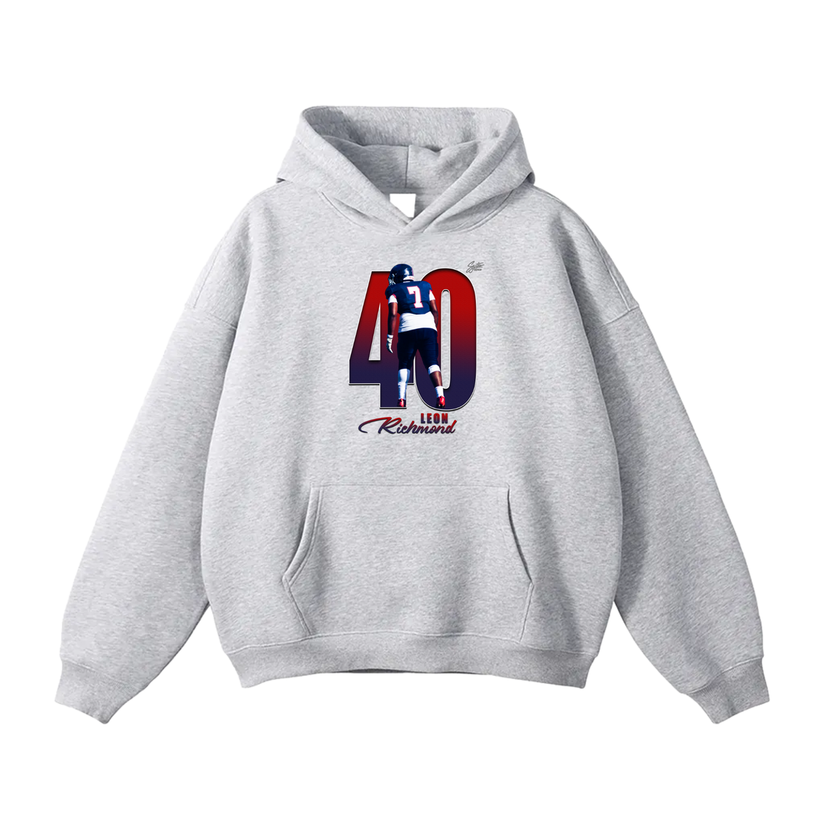 Leon Richmond Oversize Fleeced Hoodie
