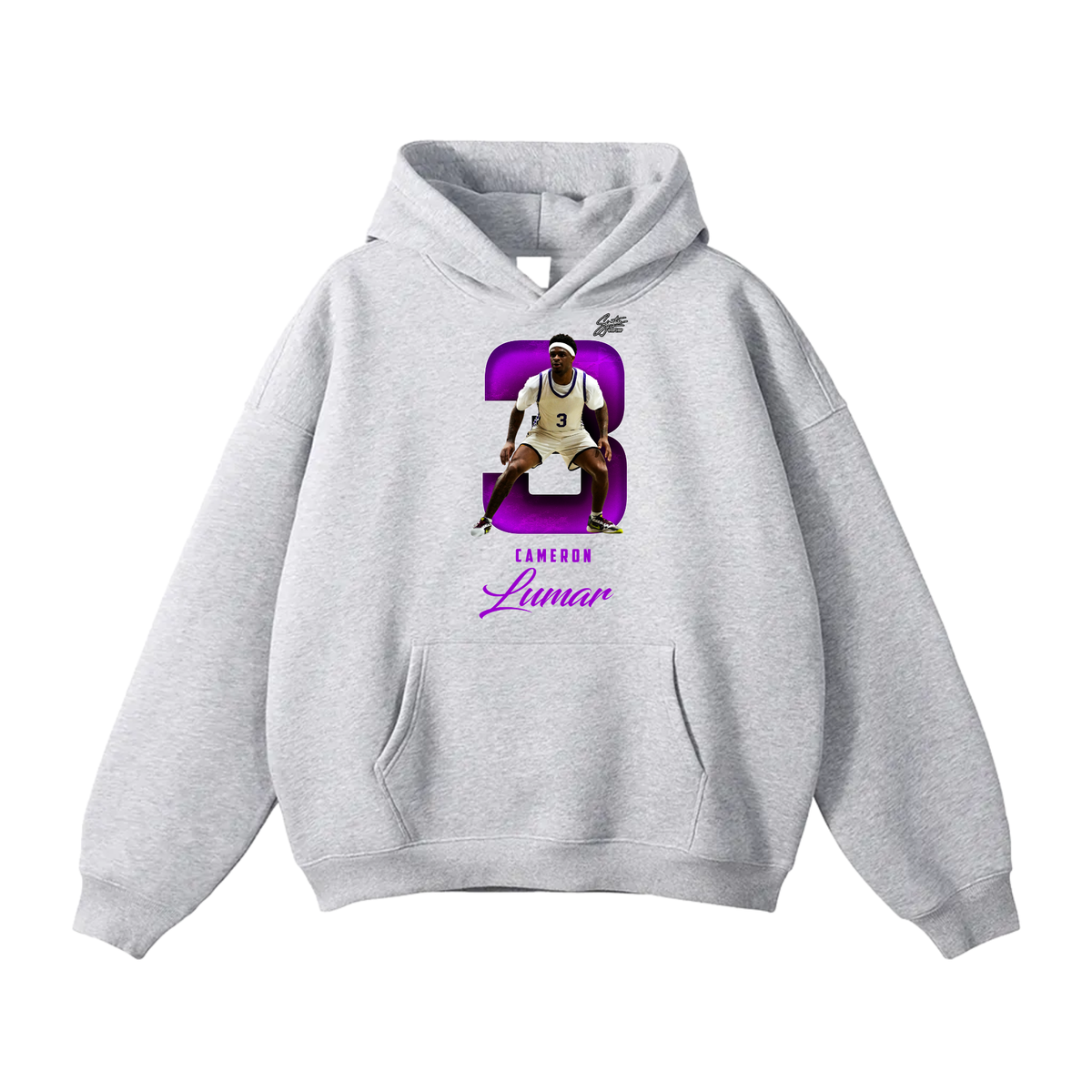 Cameron Lumar Oversize Fleeced Hoodie