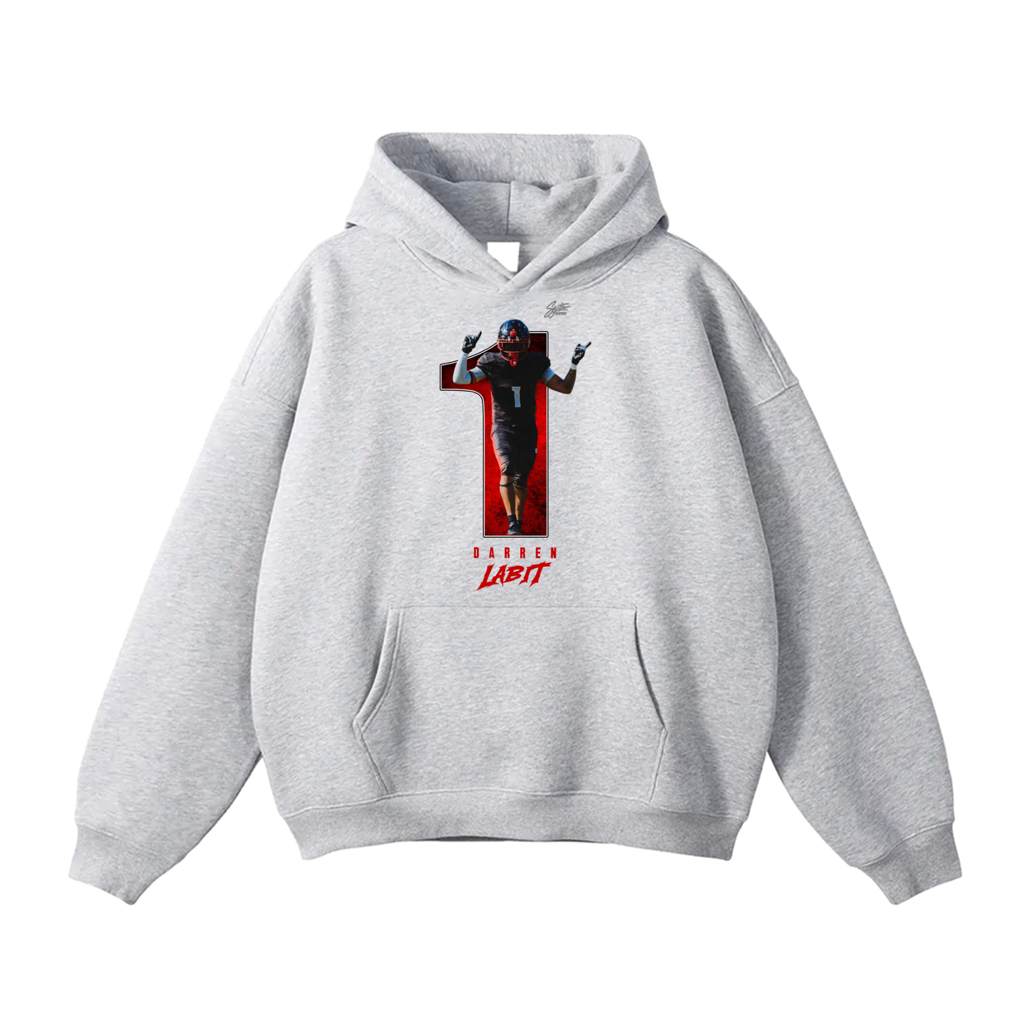 Darren Labit Oversize Fleeced Hoodie