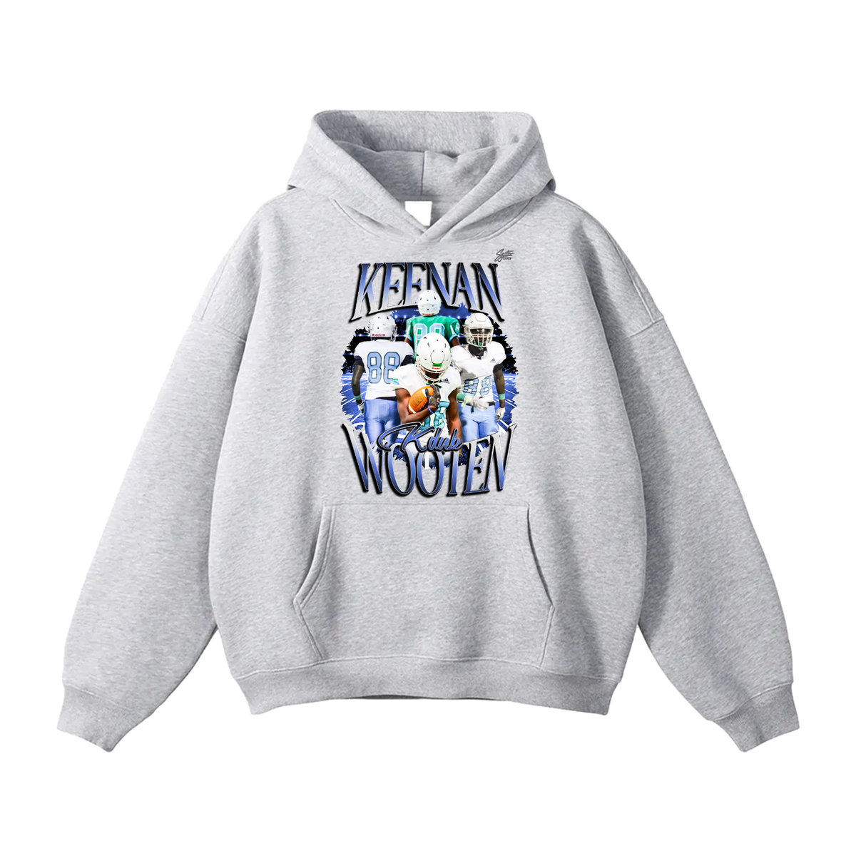 Keenan Wooten Oversize Fleeced Hoodie