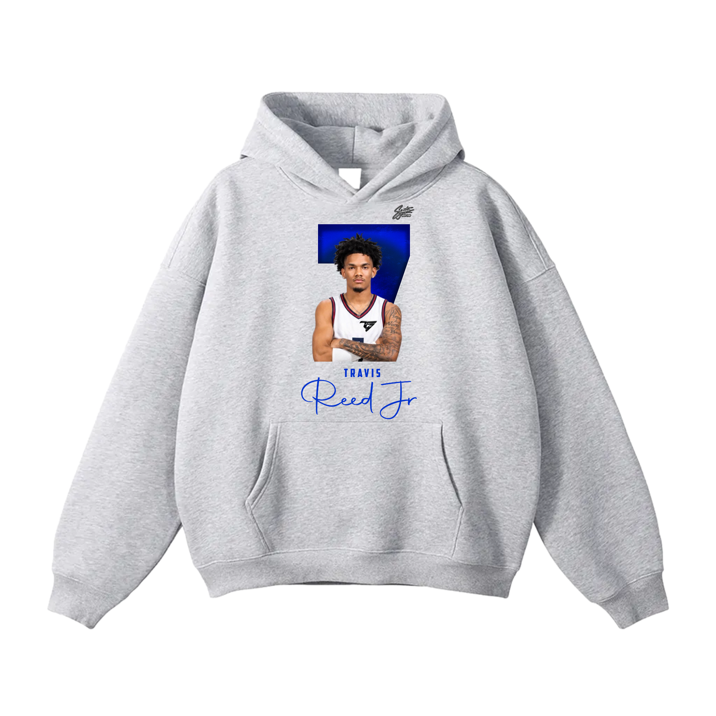 Travis Reed Jr Oversize Fleeced Hoodie