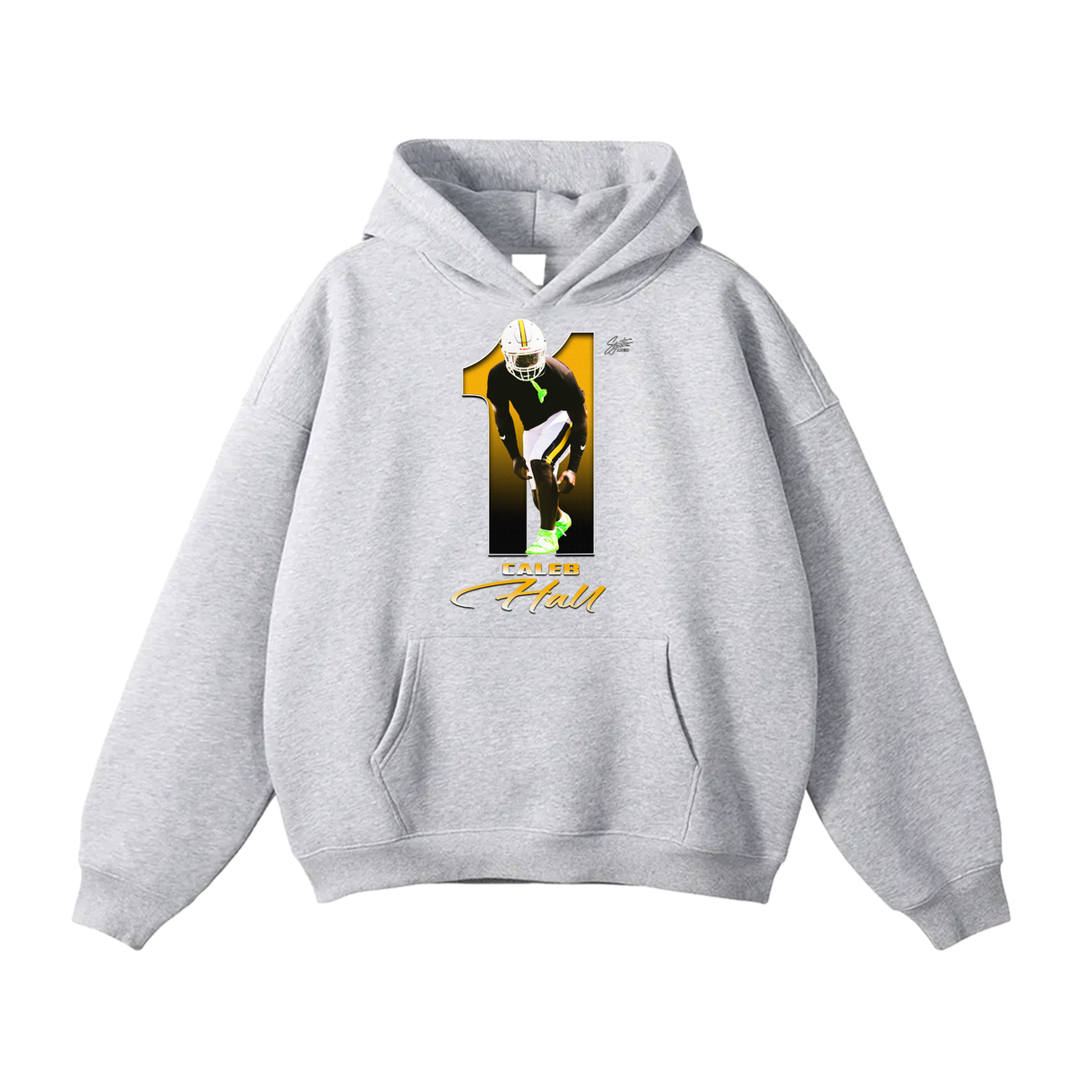 Caleb Hall Oversize Fleeced Hoodie