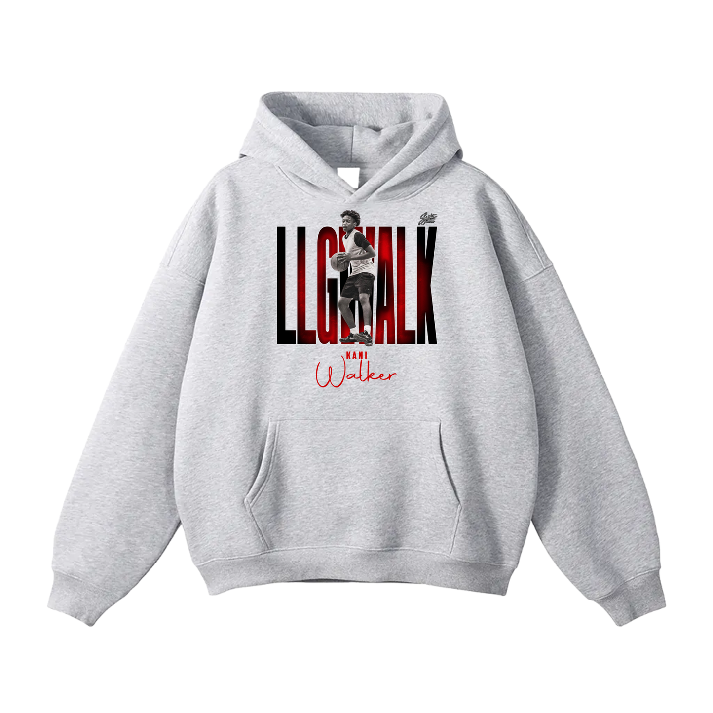 Kani Walker Oversize Fleeced Hoodie