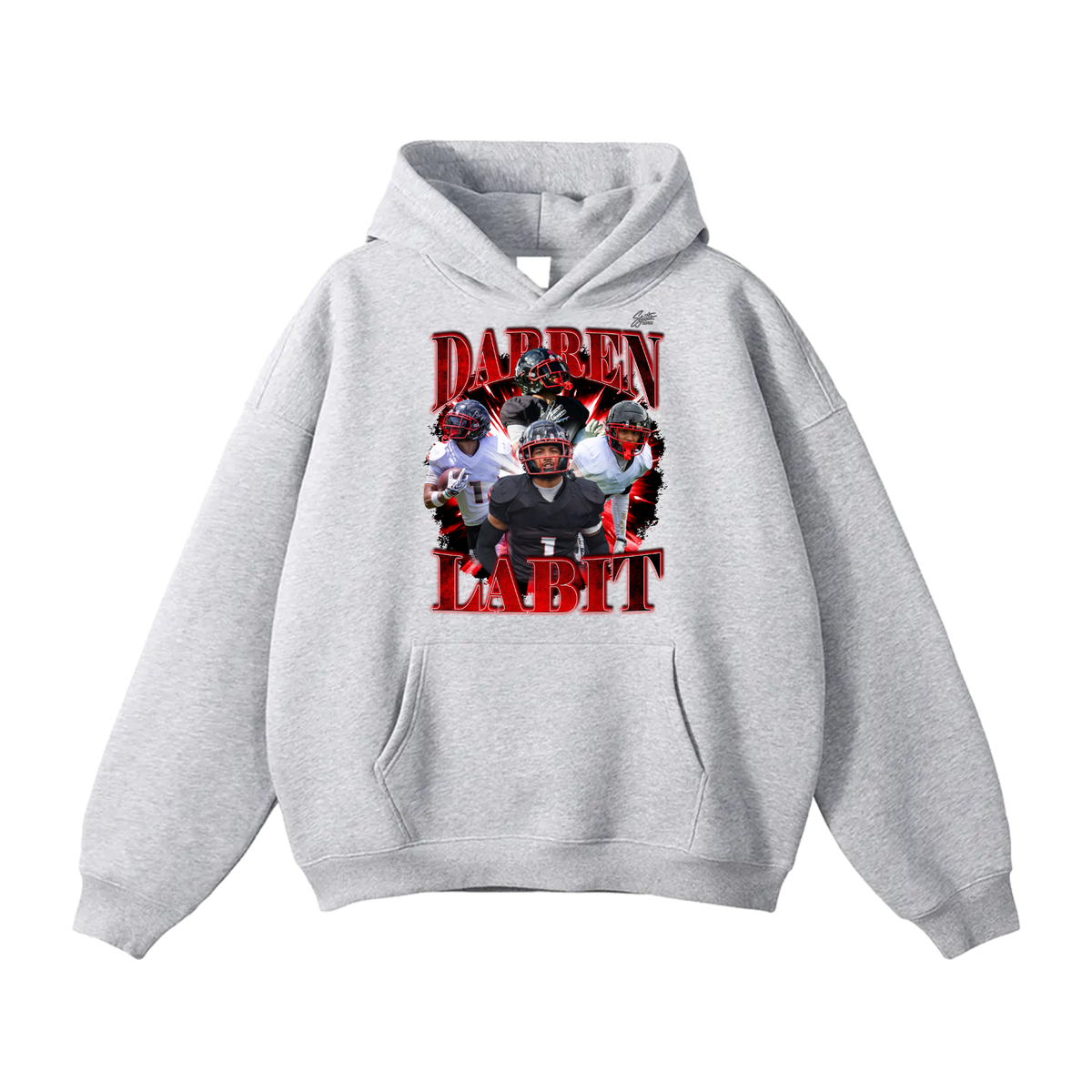Darren Labit Oversize Fleeced Hoodie