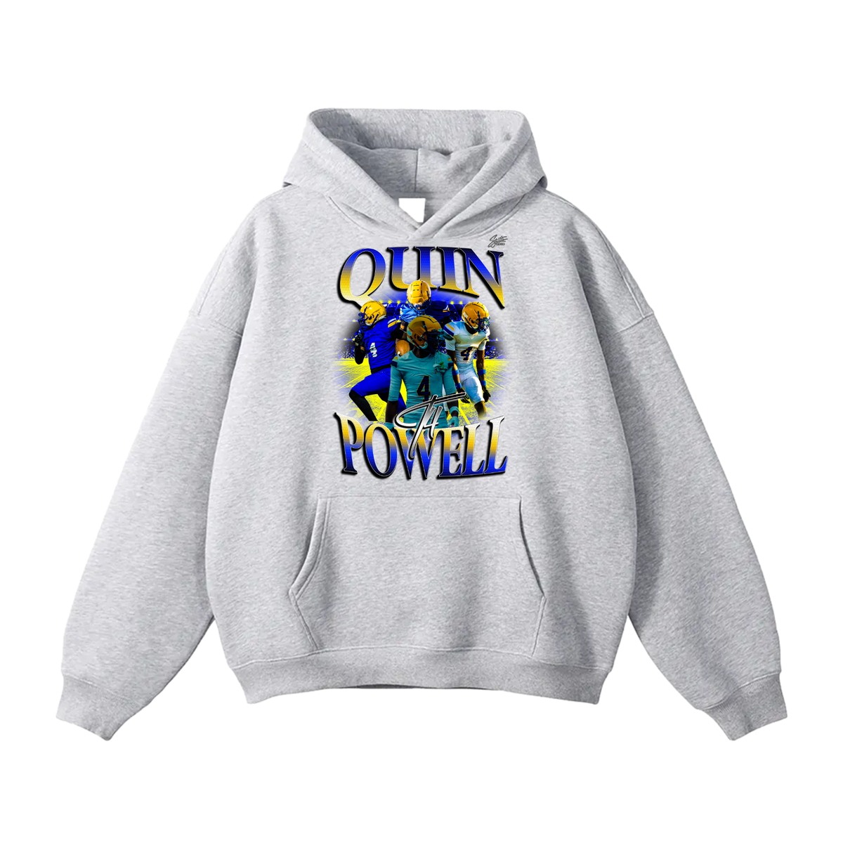 Quin Powell Oversize Fleeced Hoodie