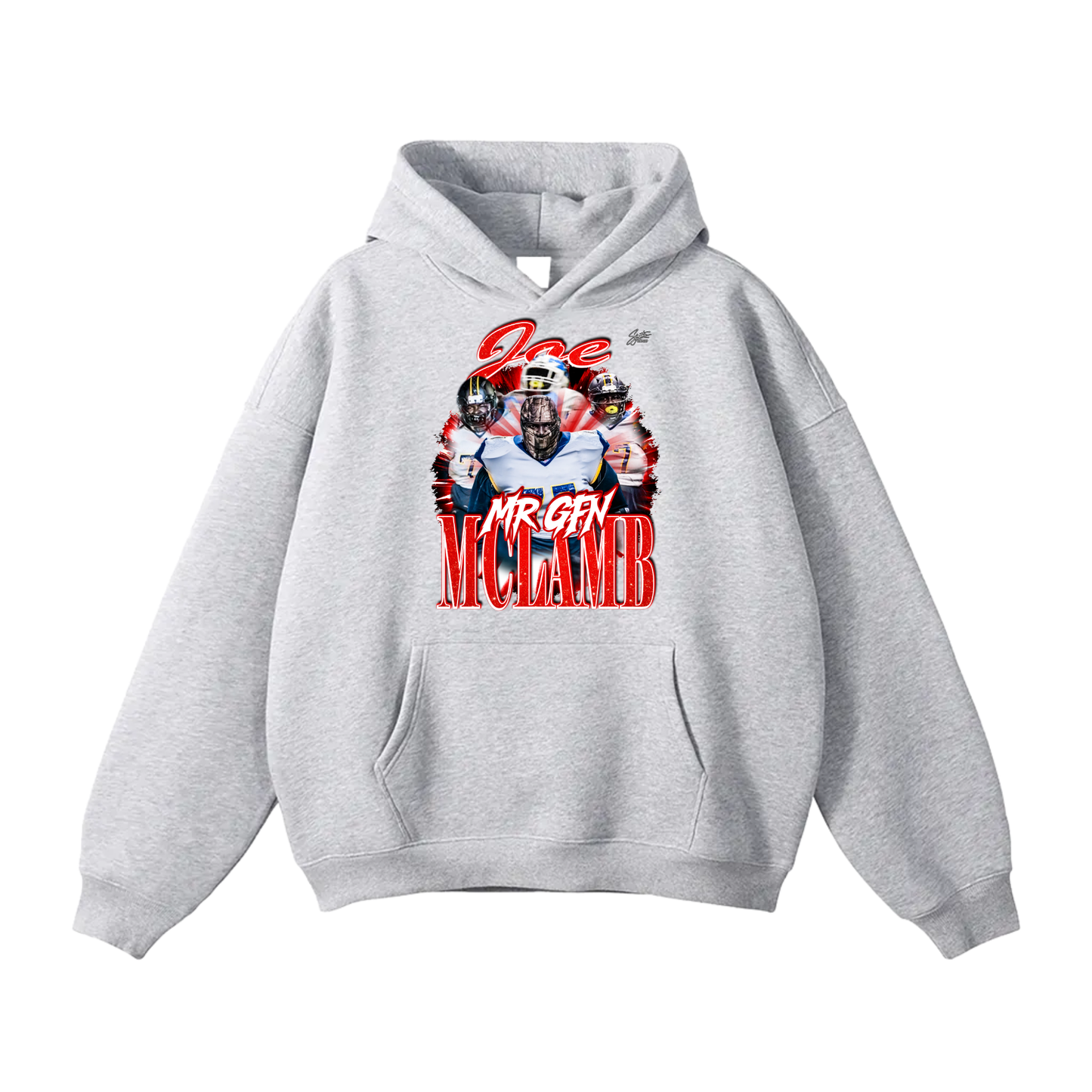 Joe McLamb Oversize Fleeced Hoodie