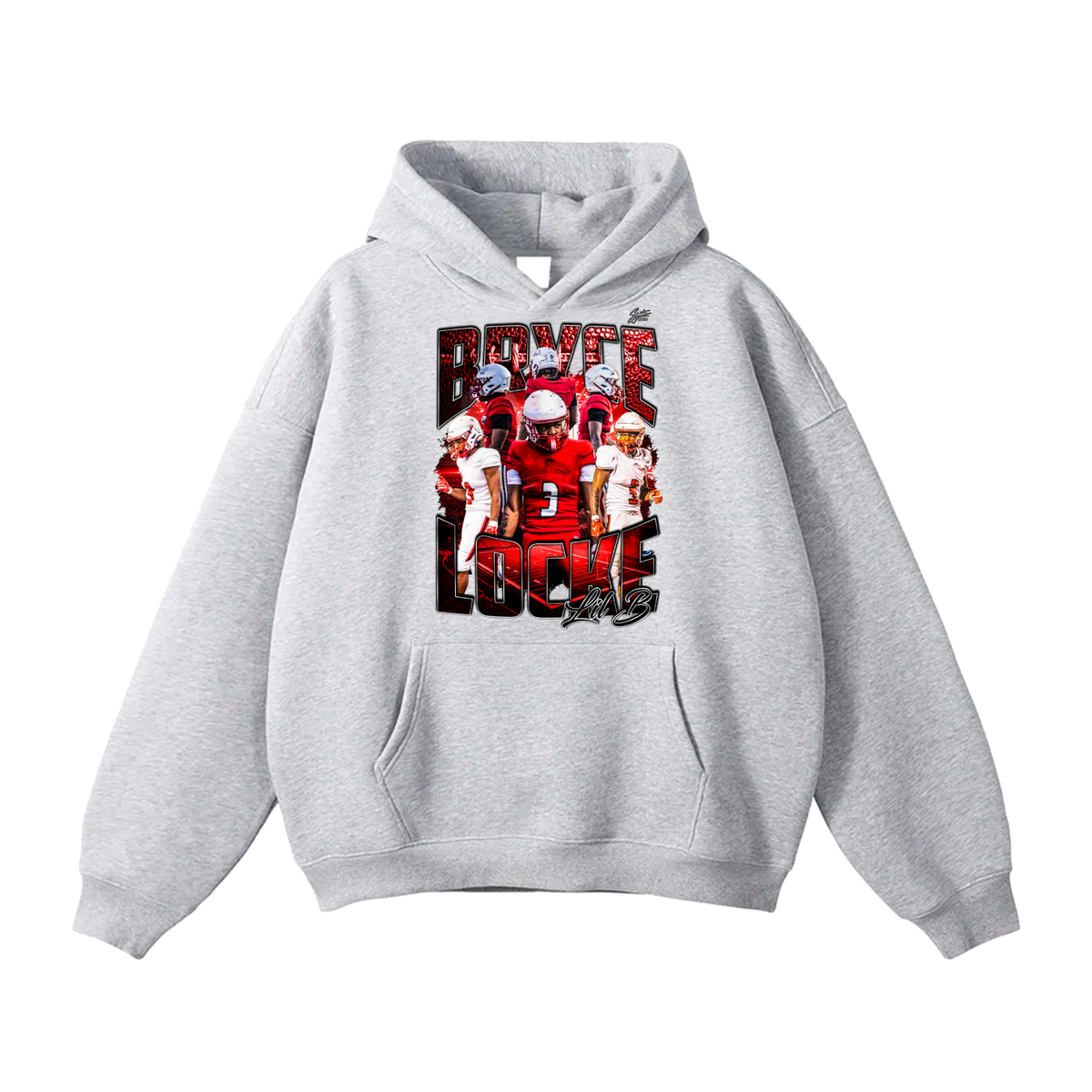 Bryce Locke Oversize Fleeced Hoodie