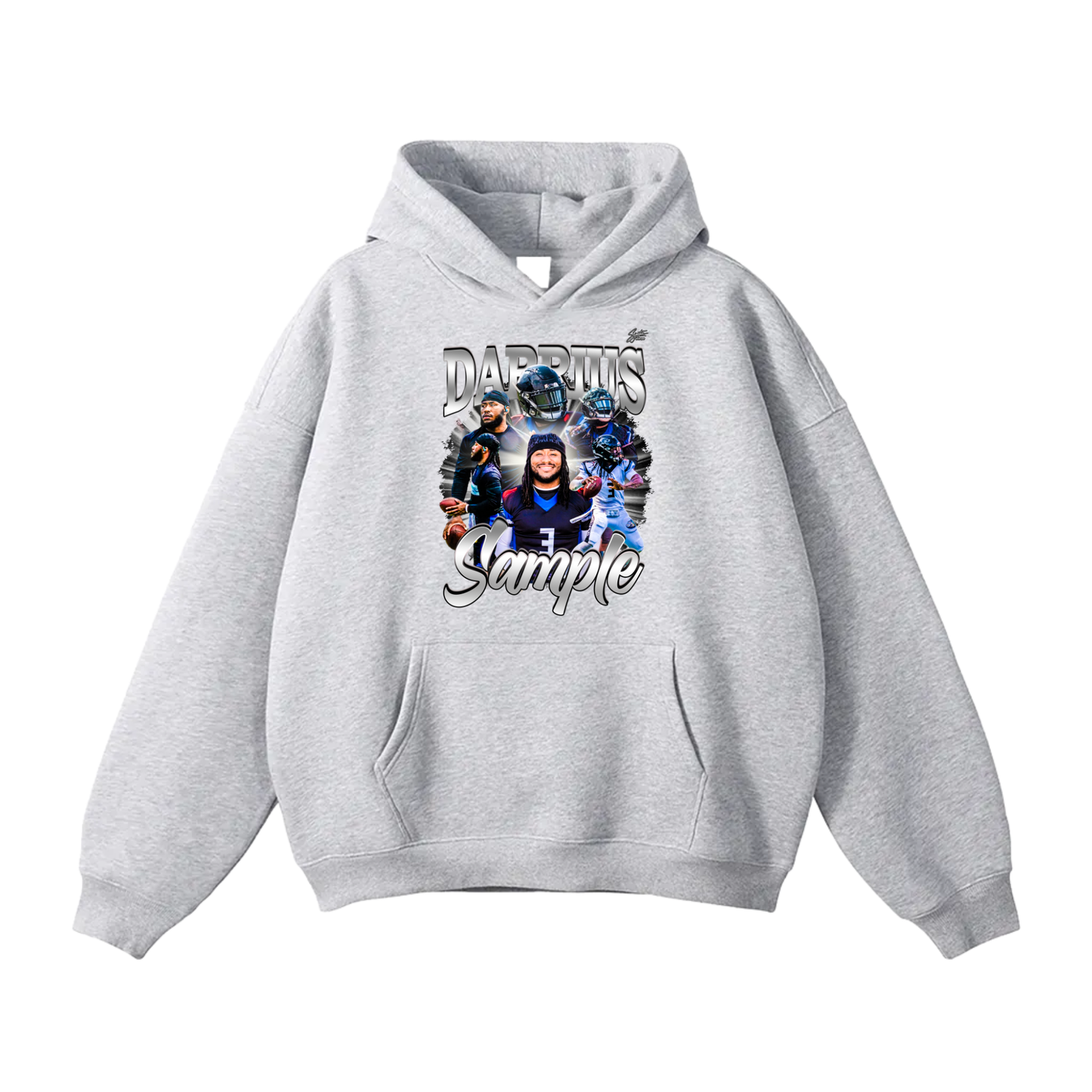 Darrius Sample Oversize Fleeced Hoodie