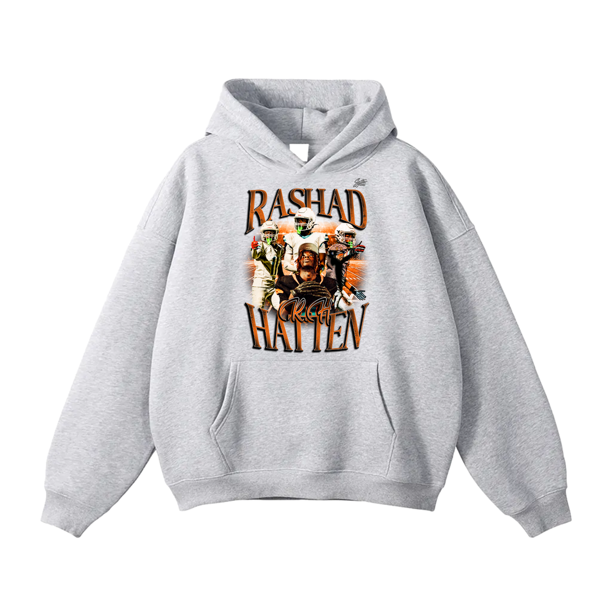 Rashad Hatten Oversize Fleeced Hoodie