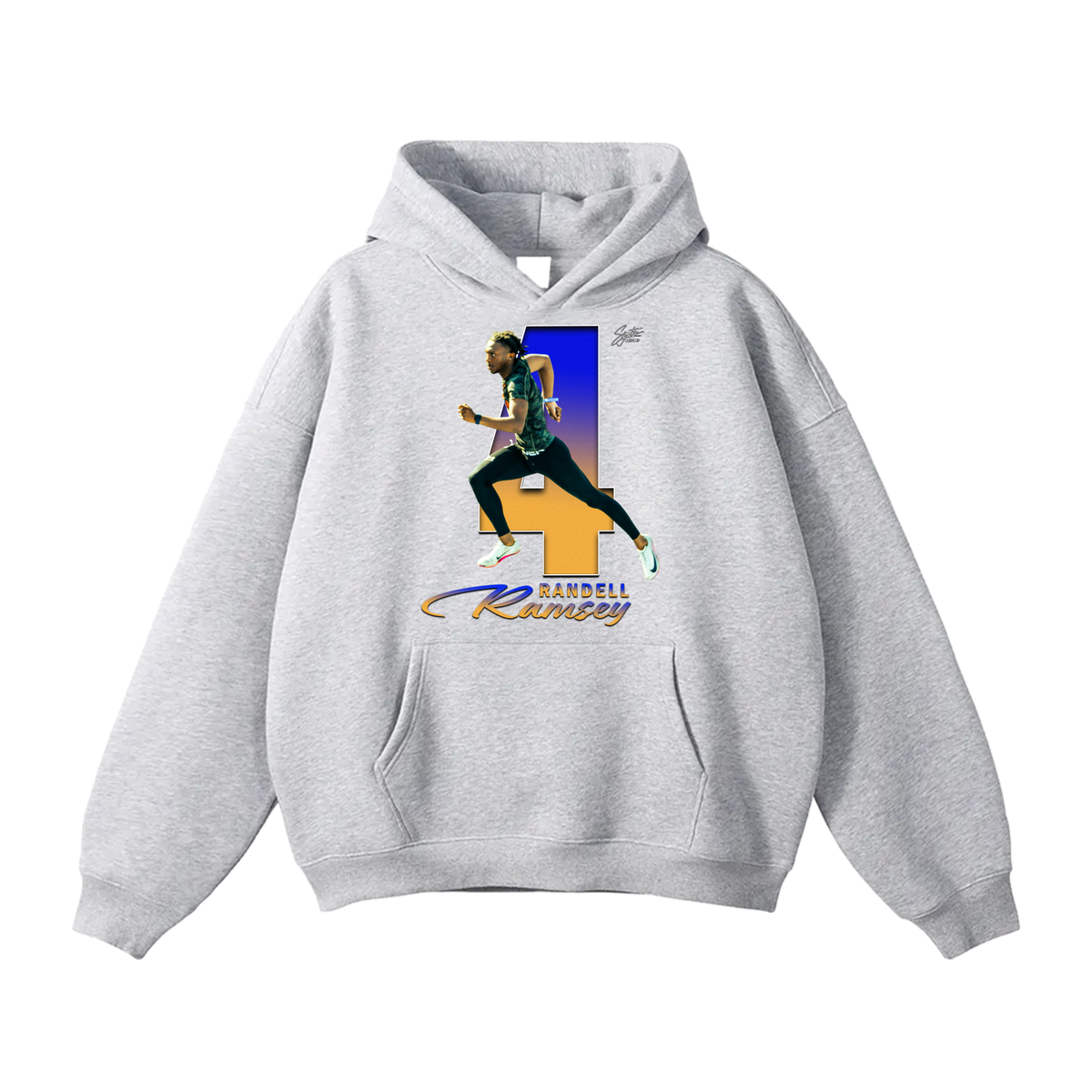 Randell Ramsey Oversize Fleeced Hoodie