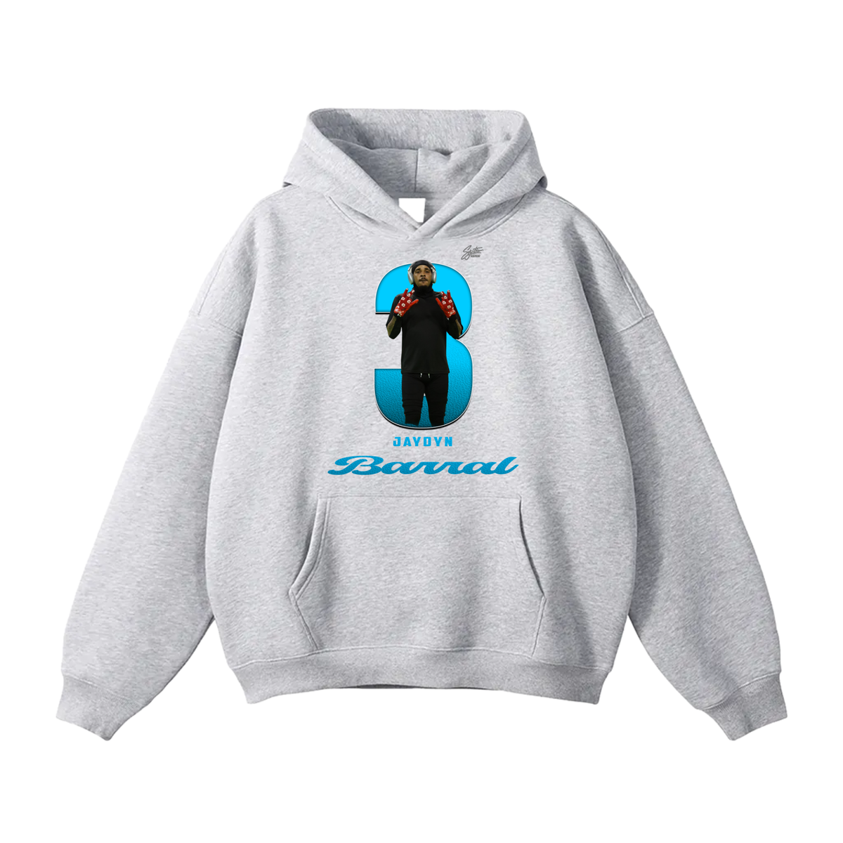 Jaydyn Barral Oversize Fleeced Hoodie