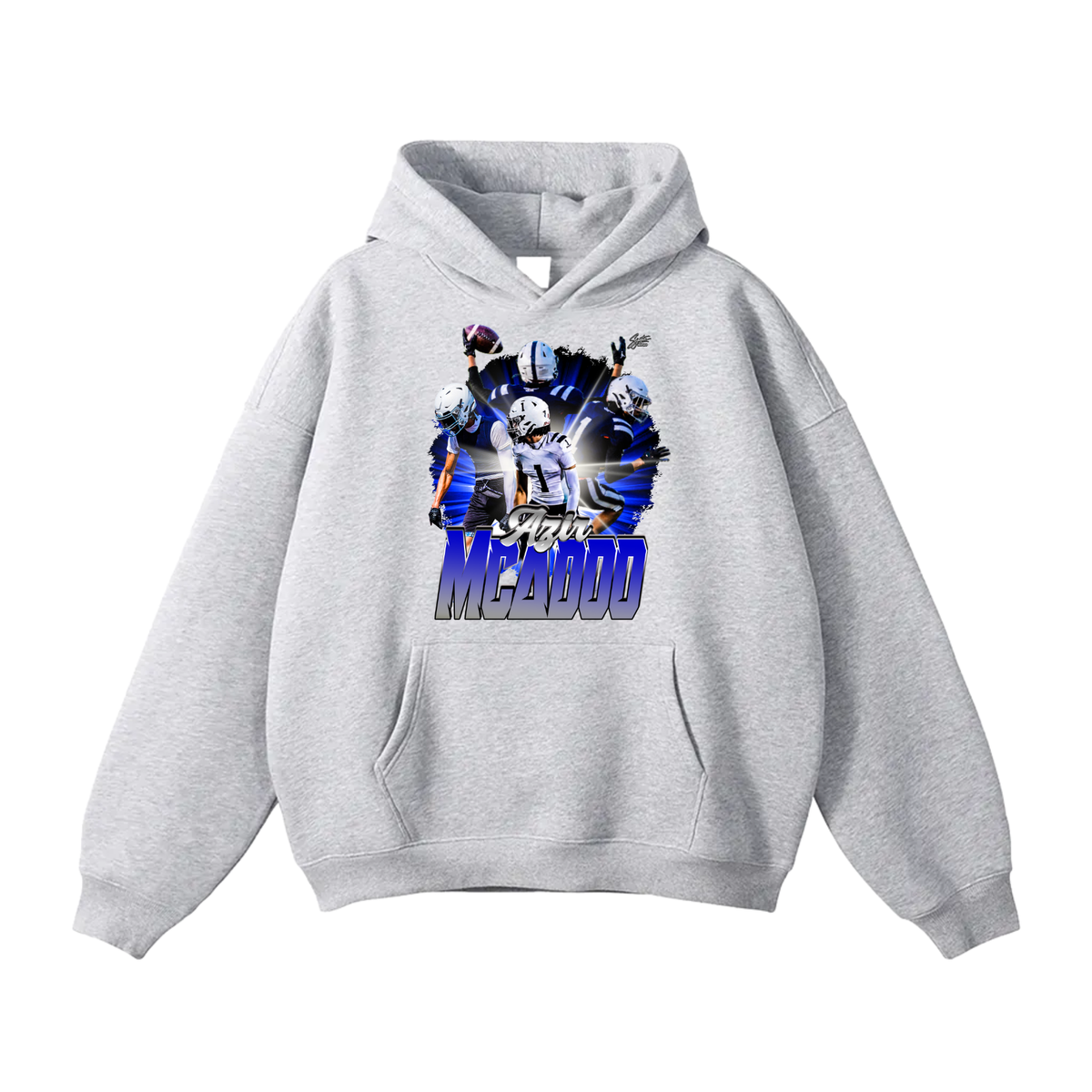 Azir McAdoo Oversize Fleeced Hoodie