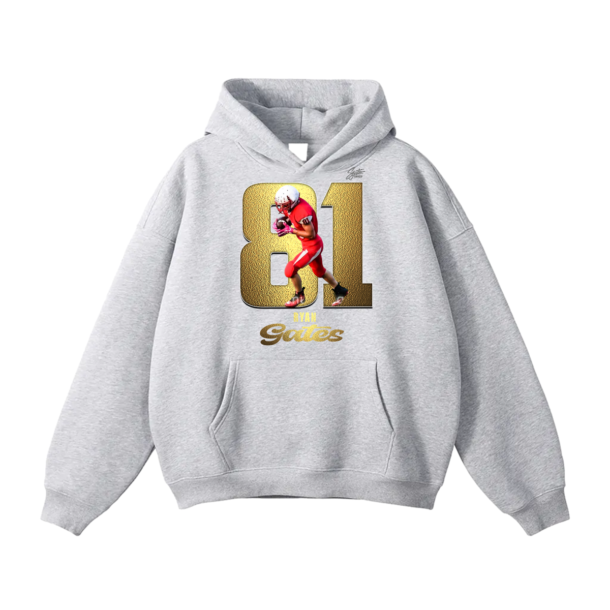Ryan Gates Oversize Fleeced Hoodie