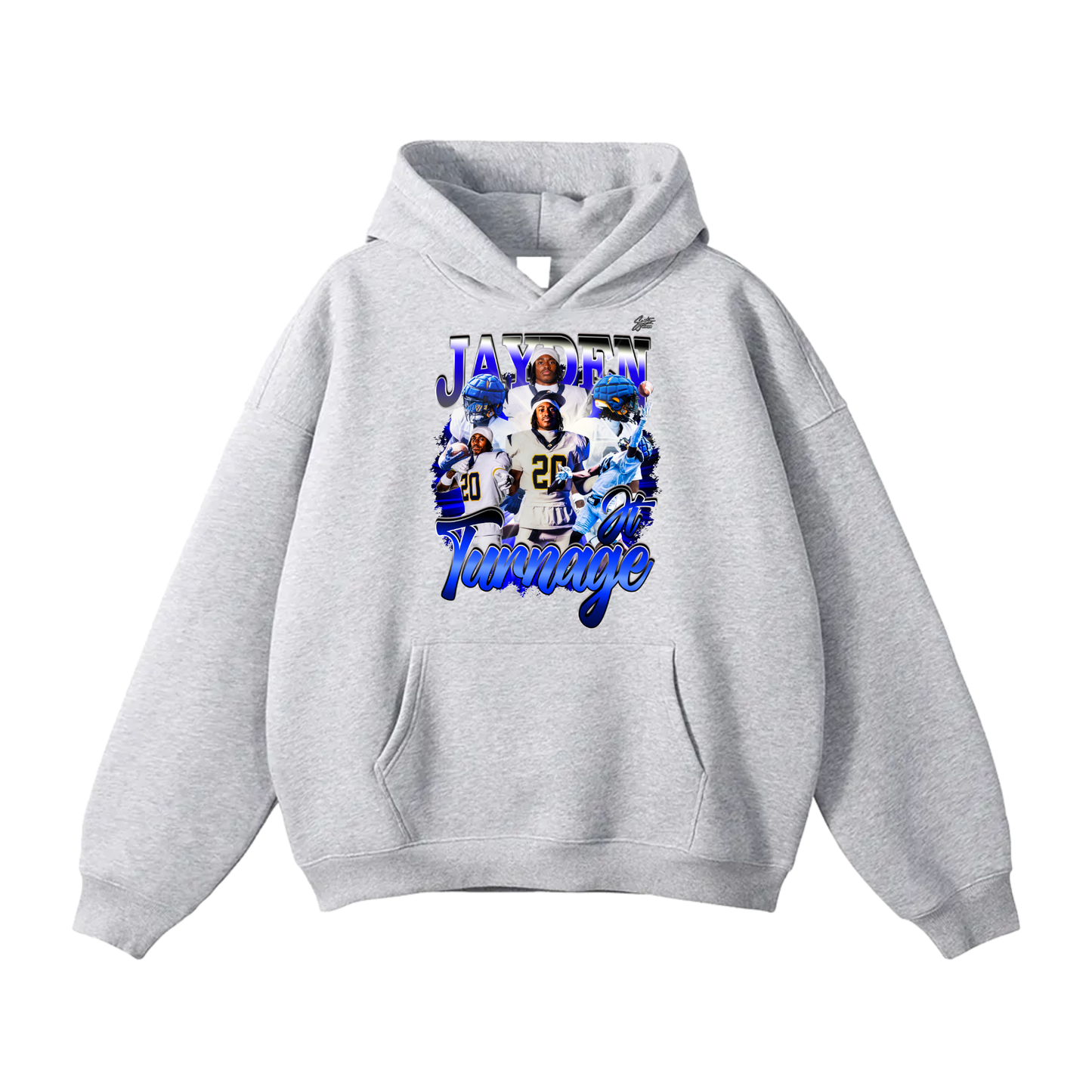 Jayden Turnage Oversize Fleeced Hoodie