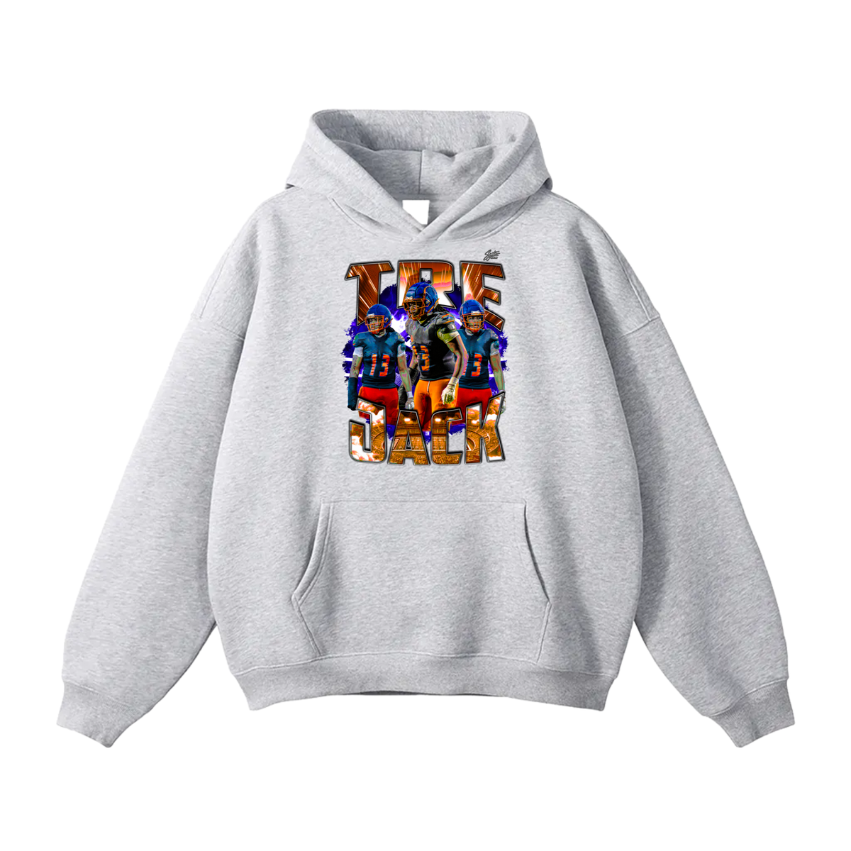 Tre Jack Oversize Fleeced Hoodie