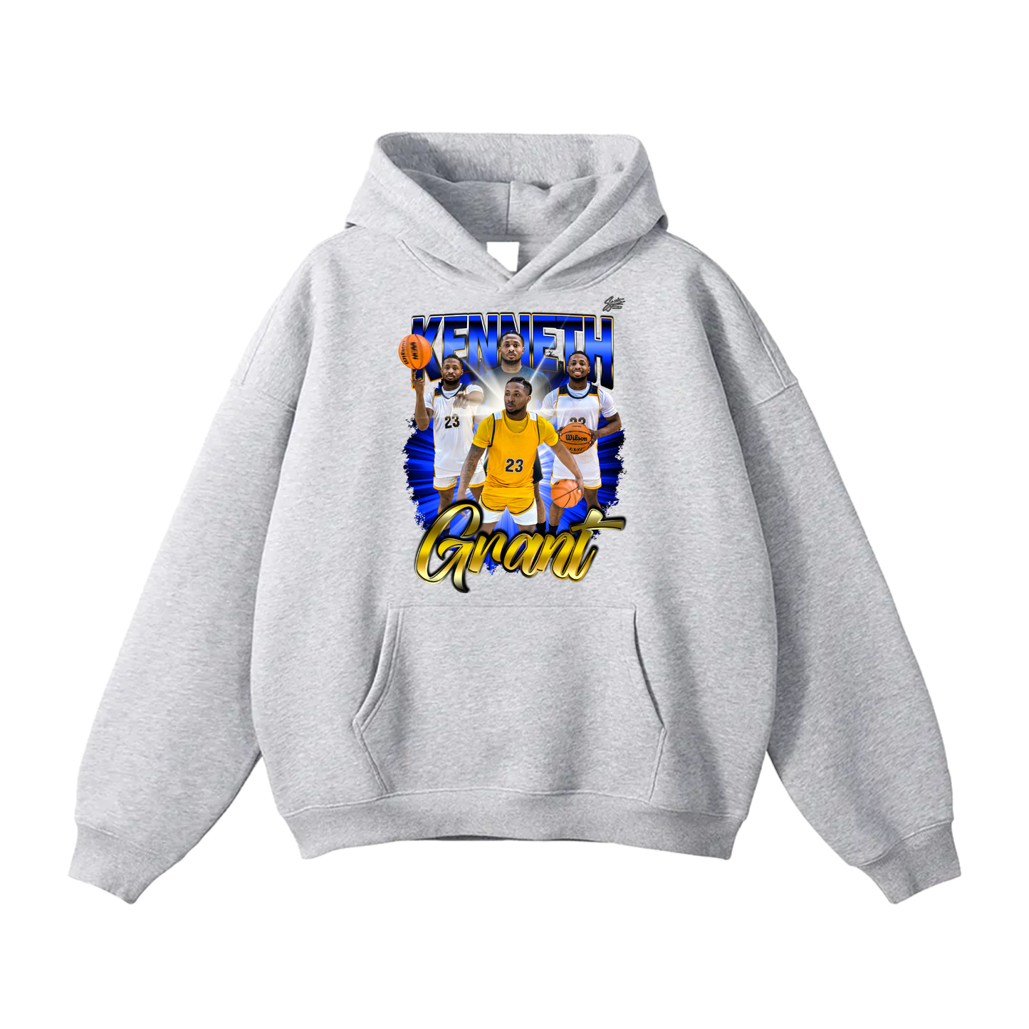 Kenneth Grant Oversize Fleeced Hoodie