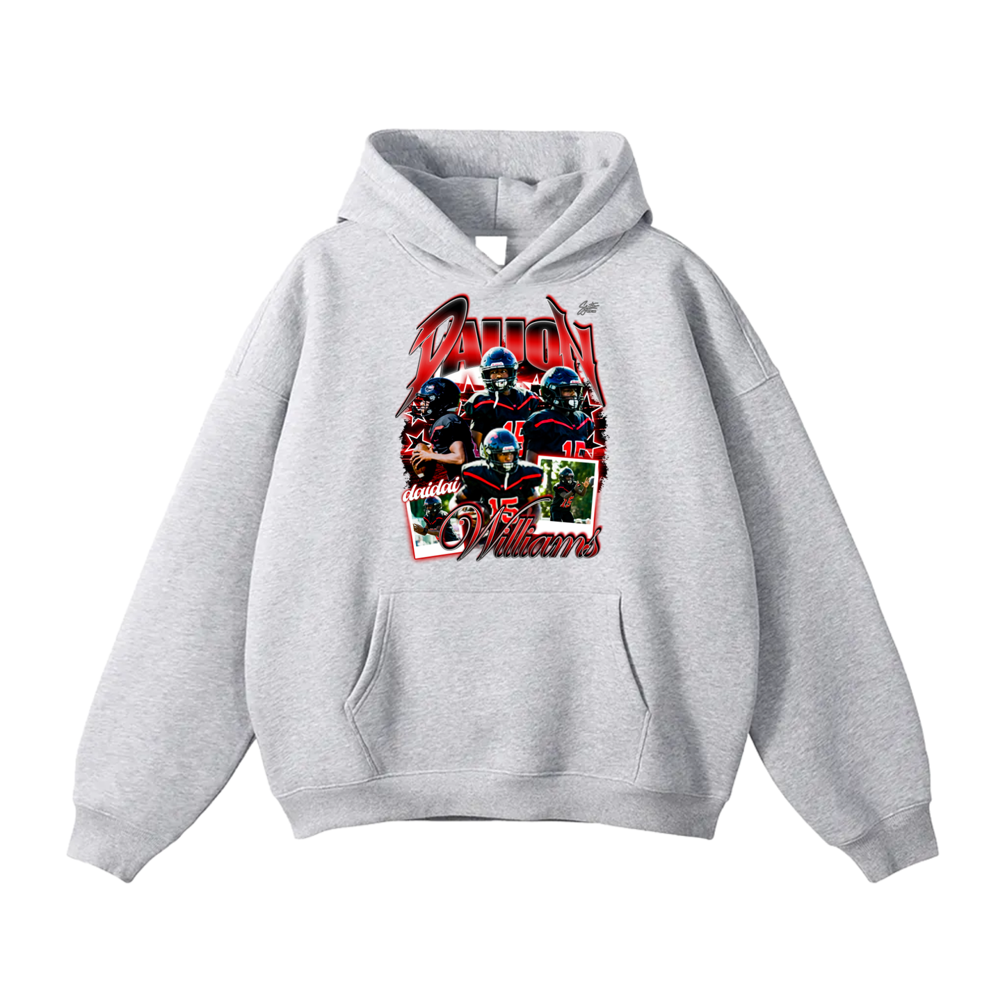 Daijon Williams Oversize Fleeced Hoodie