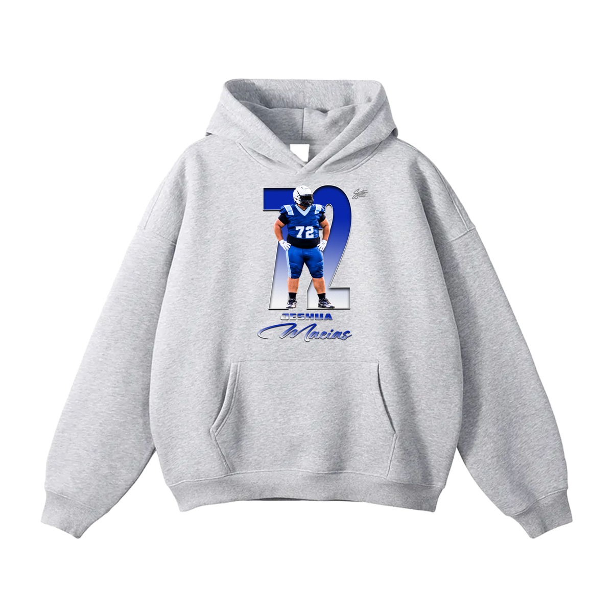 Jeshua Macias Oversize Fleeced Hoodie