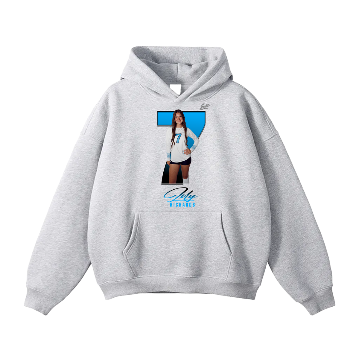 Lily Richards Oversize Fleeced Hoodie