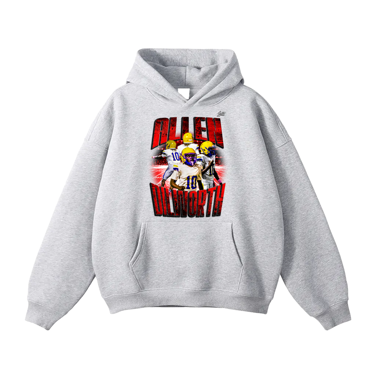 Allen Dilworth Oversize Fleeced Hoodie