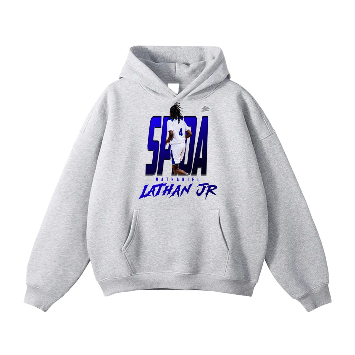 Nathaniel Lathan Jr Oversize Fleeced Hoodie