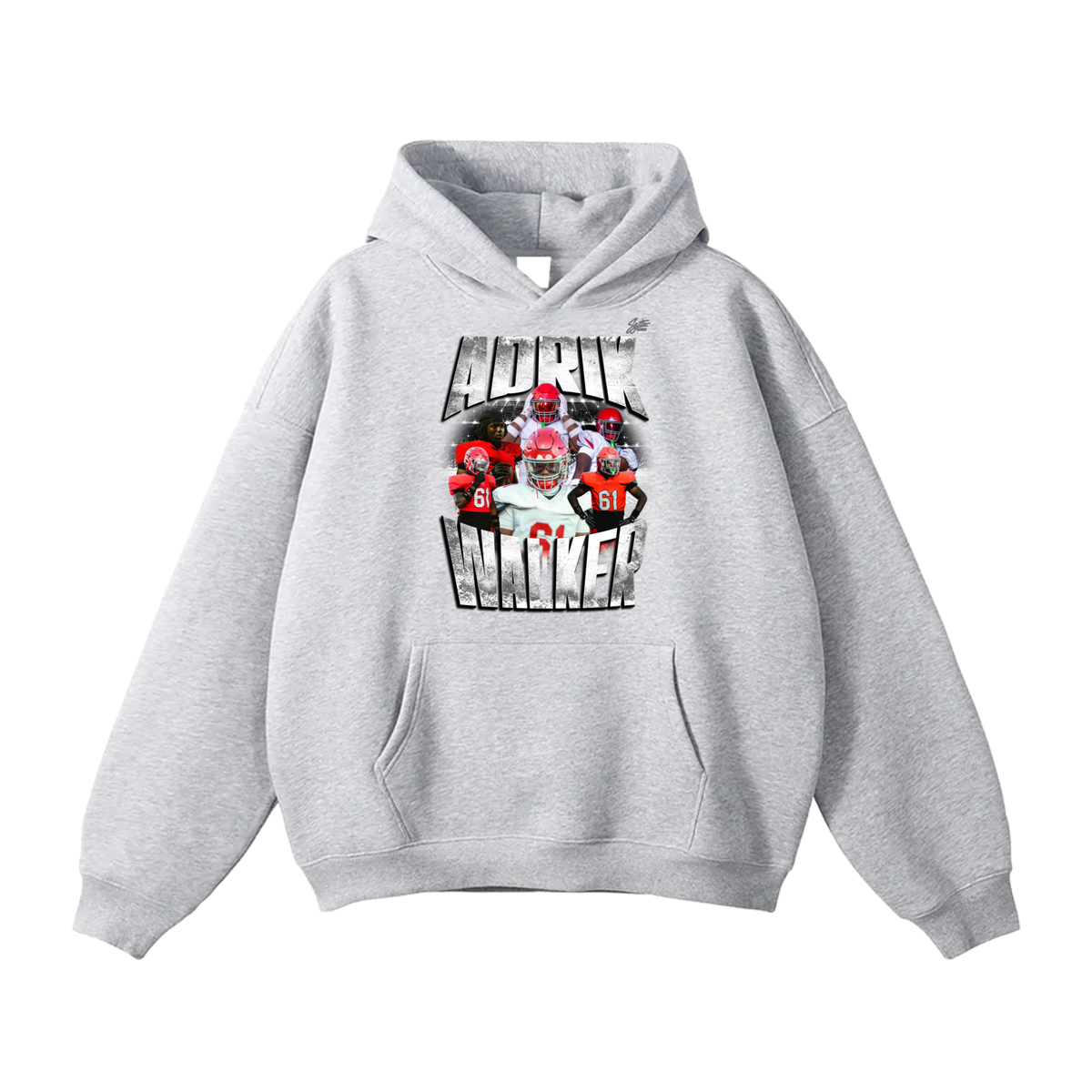 Adrik Walker Oversize Fleeced Hoodie