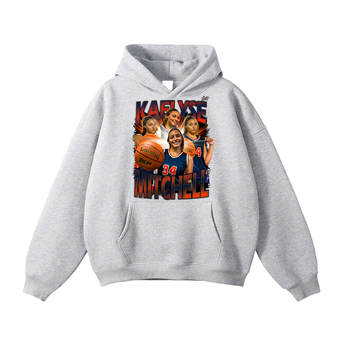 Kaelyse Mitchell Oversize Fleeced Hoodie