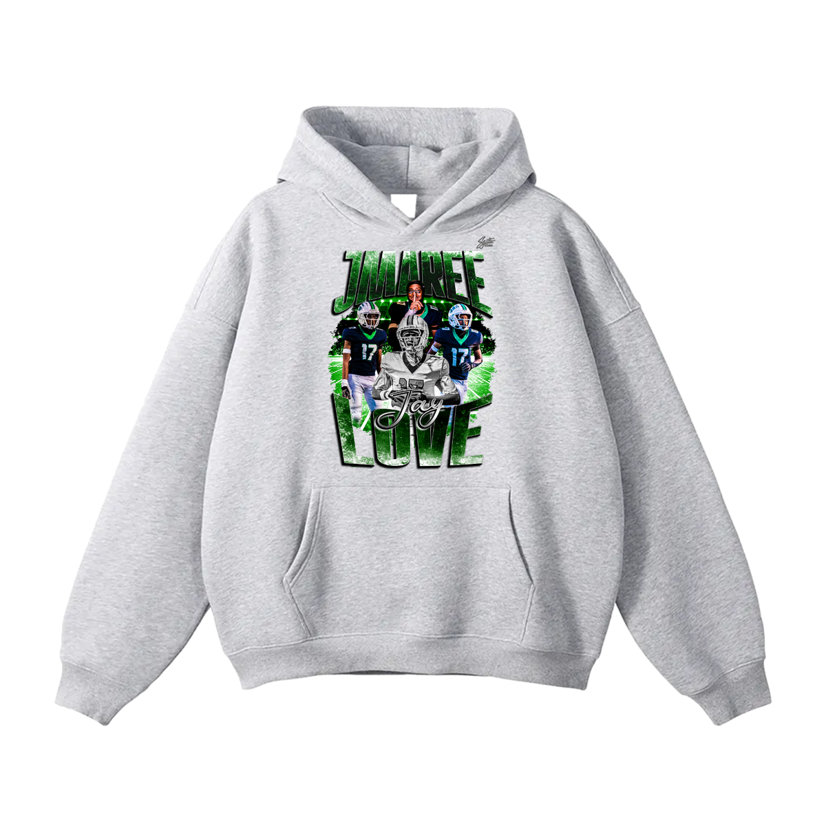 JMaree Love Oversize Fleeced Hoodie
